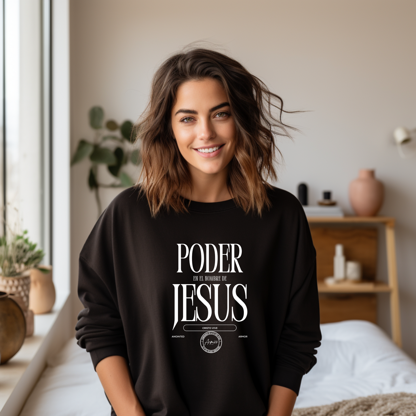Poder en el Nombre de Jesús Sudadera